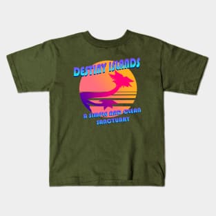 Destiny Islands 80's Aesthetic Kids T-Shirt